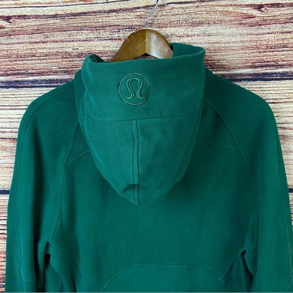 Lululemon Everglade Green Scuba Oversized Half-Zip Hoodie - Picture 6 of 8